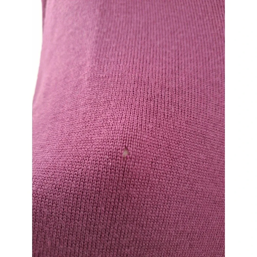 Jos A Bank Signature Collection‎ 100% Wool Mens Large Berry V Neck